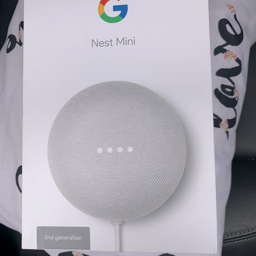 Google mini nest gently used